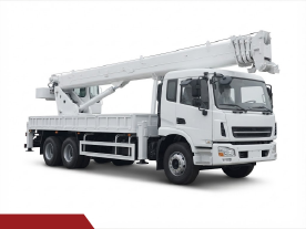 Pick-and-carry boom crane truck available for rent in Saudi Arabia