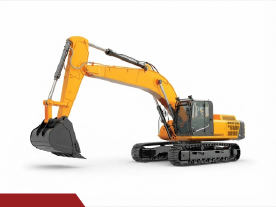 Crawler excavator available for rent in Saudi Arabia