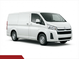 Hiace passenger van available for rent in Saudi Arabia